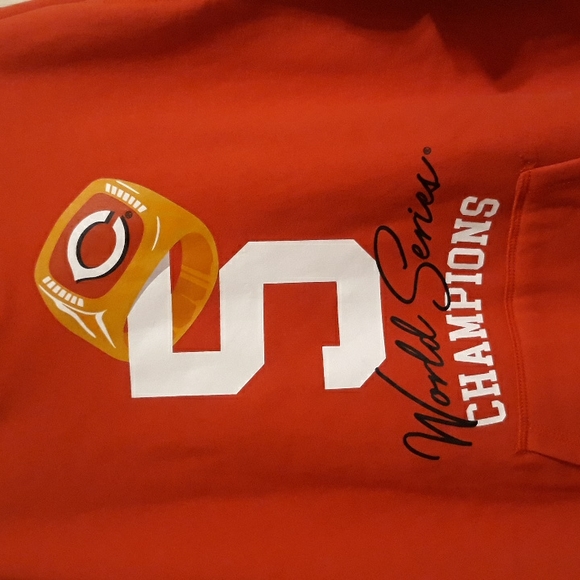 NWT New Era Cincinnati Reds Local Count The Rings Pullover Hoodie - Picture 2 of 8